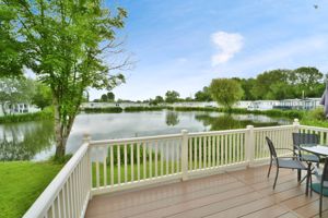 Decking with amazing lake view- click for photo gallery